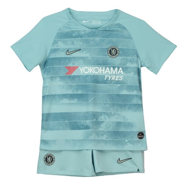 Maillot Football Chelsea Third Enfant 2018-19 Bleu